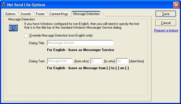 Message Detection